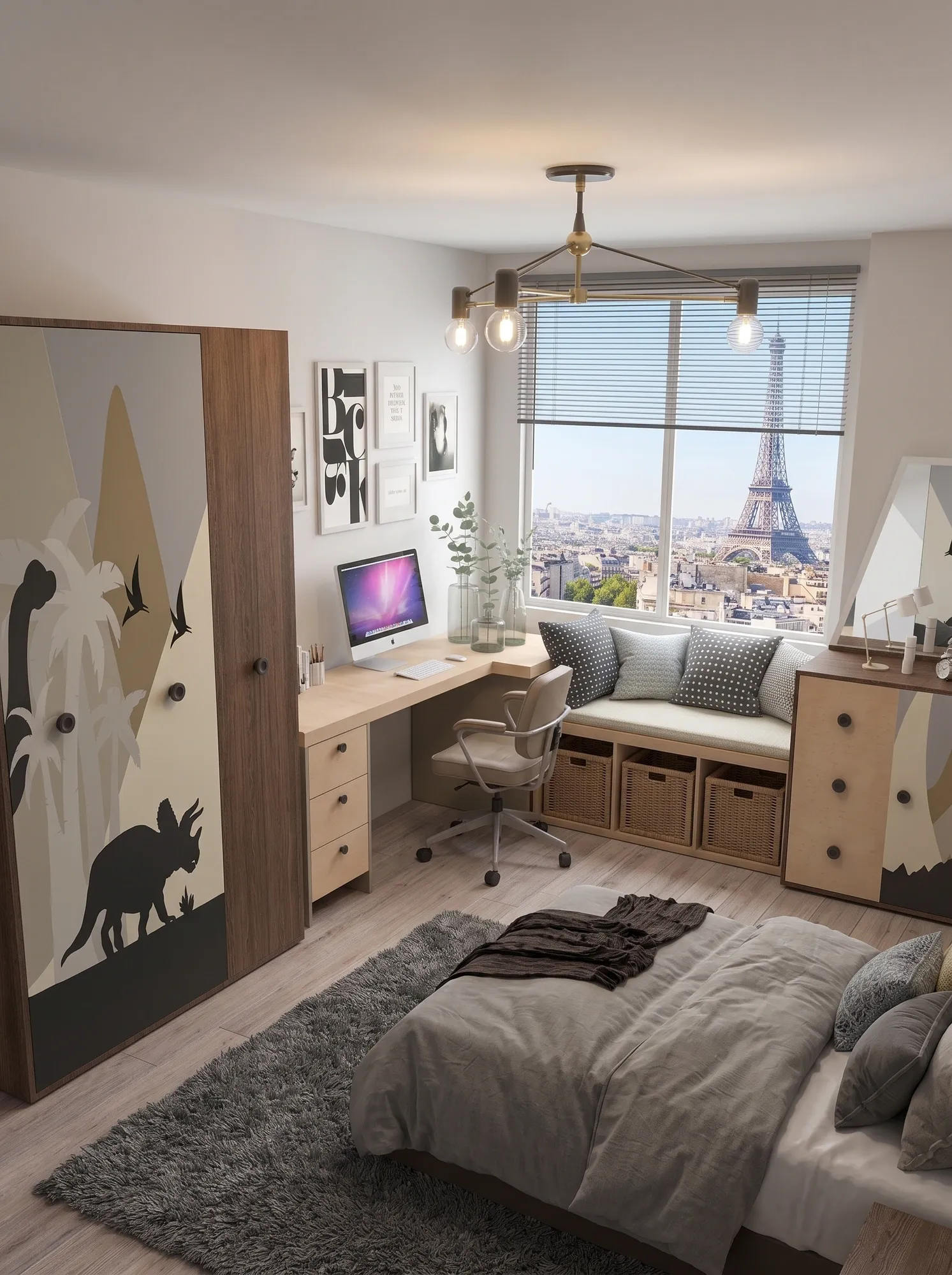 Dino Kid's Room Concept — 4
