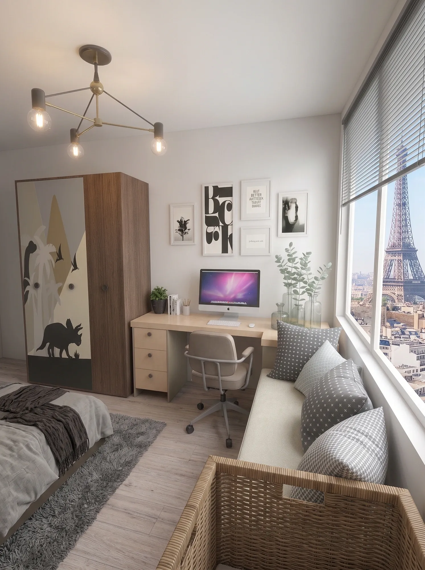 Dino Kid's Room Concept — 5